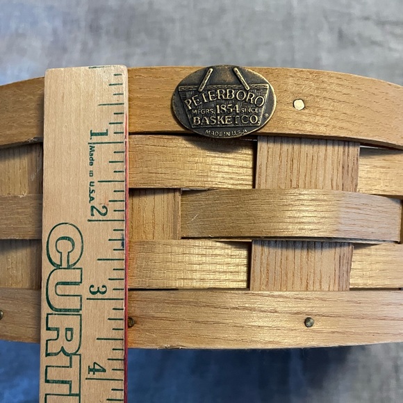 Peterboro Basket Co. Fruit Tray Basket with lid, Chip & Dip, Holiday Party Tray - Picture 3 of 10